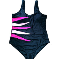 Female striped stitching sexy bikini