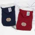 Autumn and Winter Thick Warm Hooded Sweater Pet Clothing