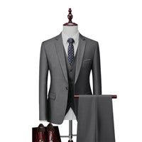 Business Casual Men's Korean Slim Suit
