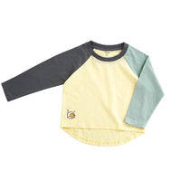 With Children In Color Raglan Long-Sleeved T-shirt With