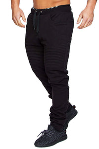 Men's casual sports pants foreign trade hip-hop stripes