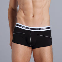 Solid Color Breathable Men's Boxers Youth Loose And Comfortable Men's Underpants