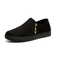 New Style Single Shoes Women Round Toe Flat Canvas Casual Shoes