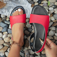 Women's Open-toe Back-strap Flat Sandals