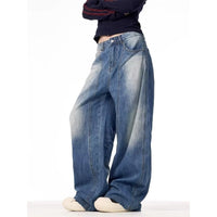 American Retro Wide Leg Loose Matchet Pants