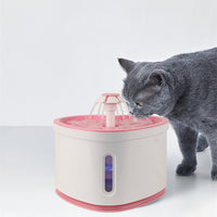 Automatic Pet Water Fountain With LED Electric USB