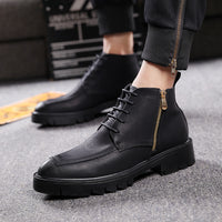 Korean version of plus warm Martin boots