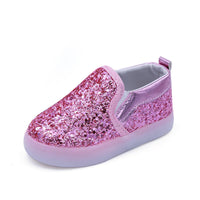 Spring New Children's Bright Sequined Shoes
