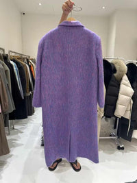 Loose Thick Mid-length High-grade Woolen Coat Women