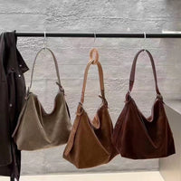 Womens Stylish High-Capacity Commuter Shoulder Bag