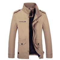 Men's Business Casual Jacket Slim Top Coat