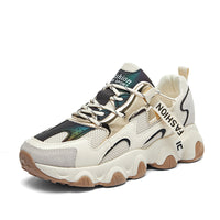Platform wear-resistant sports and leisure travel shoes