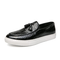 Men's Fashion British Retro Bean Shoes