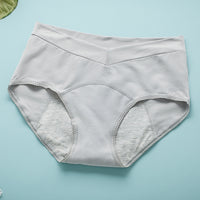 High-waisted cotton underwear