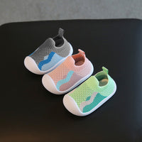 Girls' Flying Woven Breathable Pumps