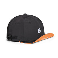Color-block Quick-dry Embroidered Letter B Wide-brimmed Sun-protective Adjustable Trendy Casual Baseball Cap For Shopping And Daily Outings