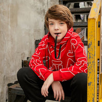 Printed fashion sports children's wear