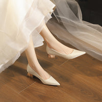 Apricot New Arrival Banquet Bridal Shoes
