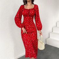 Resort-style Belted Maxi Dress Womens Clothing