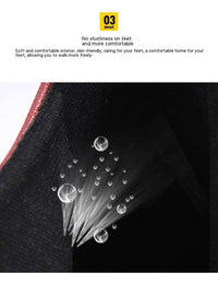 Soft Bottom Mid Heel Sports Middle-aged And Elderly Dancing Shoes Zipper Ankle Boots