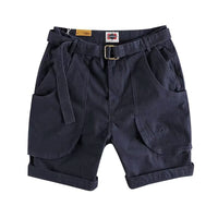 Overalls Men's Thin Loose Multi-bag Casual Shorts