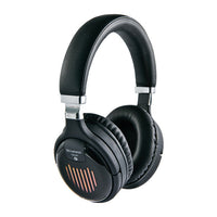 Folding headset with stereo wireless headset