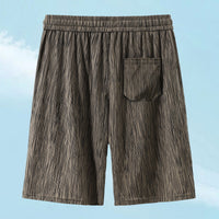 Men's Casual High-Elastic Thin Loose High-Waist Shorts