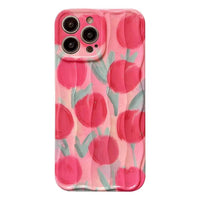 Purple Lace Floral Wristband Phone Case