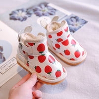 Baby's snow boots girl baby winter thickened cotton shoes
