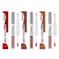 Double-headed Lip Liner Lip Lacquer Pen Two-in-one
