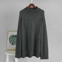 New Loose Pullover Thermal Knitting Sweater For Women