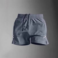Straight-leg Minimalist Pants In Ice Silk Quick-drying