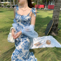 Women's French-style Versatile Elegant Slip Dress