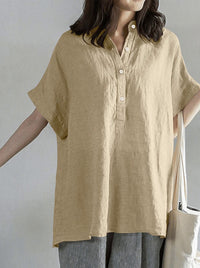 Mid-length And Long-sleeve Chic Casual Loose-fit T-shirt