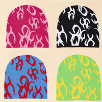 Warm Wool Hat Jacquard Knitted