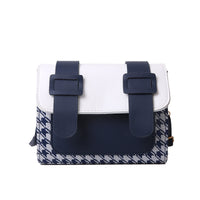 Korean Style Fashion Simple Casual Plaid One-shoulder Messenger Small Square Bag