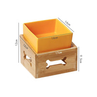 Large Capacity High Stand Ceramic Pet Bowl