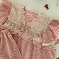 Pajamas Women's Short-sleeved Princess-style Nightdress Home Wear