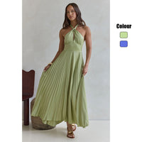 Women's Fashionable Sexy Strap Mid-Length Dress