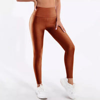 Women's Stretch Solid Color Slim-Fit Leggings