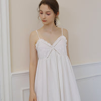 Women's Loose Lace Suspender Nightdress