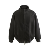 Long Sleeve Retro Top Simple Casual Coat