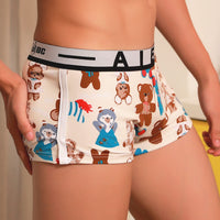 Men's Fashion Casual Print Boxer Shorts