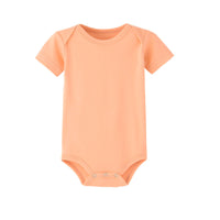 Summer Triangle Solid Color Short-sleeved One-piece Romper