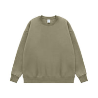 Men's Clothing Fallwinter Fleece-lined Solid Color
