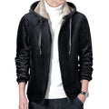 Lamb Plush Coat Men's Cashmere Thickened