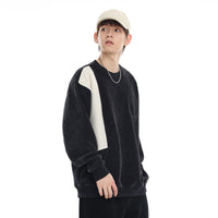 Fashion Waffle Men Loose Casual Top