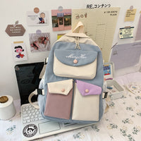 Simple Badge High School Student Hunior High School Student Backpack