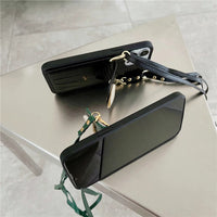 Can Be Strapped Diagonally Pattern Card Coin Purse Case