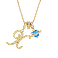 26-letter Alphabet Necklace Dainty And Luxe For Girls